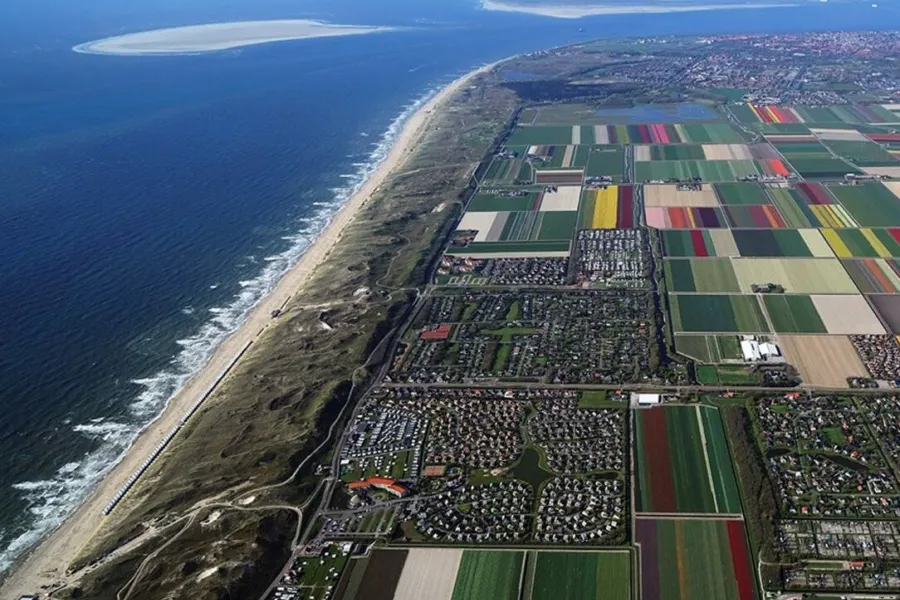 Luftbildaufnahme Julianandorp aan Zee